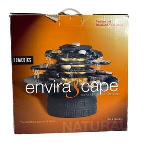 Homedics Envirascape Rock Garden Fountain Relaxation Sensory
